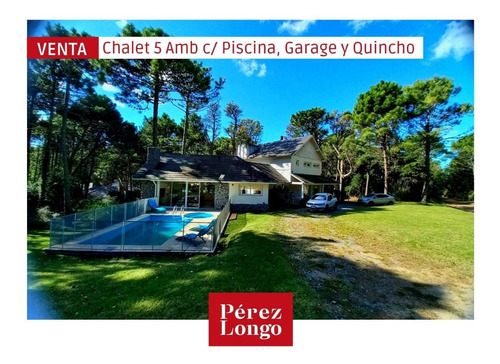 Imagen 1 de 28 de Chalet 5 Amb Con Piscina, Quincho Y Garage En Carilo
