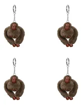 Comprar Kit 4 Chaveiro Macaquinho Pelúcia P\u002F Mochilas Bolsas Estojos