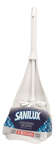Escova Sanitária Com Suporte Branca Sanilux Bettanin