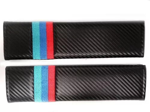 Almohadillas para cinturón de seguridad BMW ///PERFORMANCE color carbo