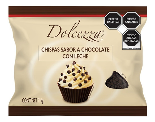 Dolcezza Chispa Sabor Chocolate Con Leche 1 Kg