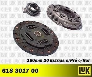 Kit Embreagem Fiat Uno 2001 A 2004 1.0 8v Fire Cod 618301700