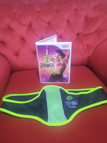 Juego Para Nintendo Wii Zumba Fitness + Accesorio Baile Wiiu