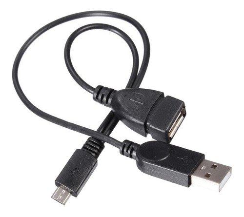 Micro Usb De 5 Pines A Usb 2.0 Y Host Otg Y-splitter Cable