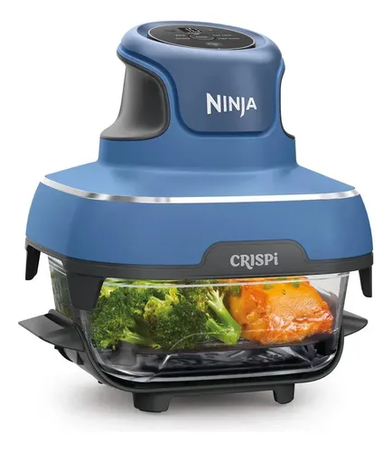 Ninja crispi 5-in-1 portable glass air fry imp azul 127