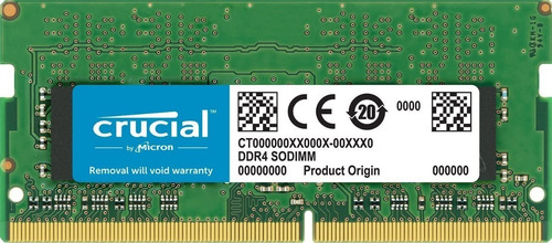 Crucial 16gb Ddr4-2400 Sodimm Memory For Mac Ct16g4s24am