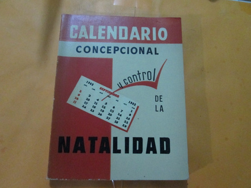 Calendario Concepcional De La Natalidad Año 1963