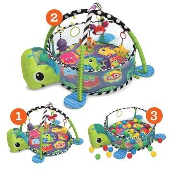 Gimnasio Alfombra Tortuga Para Bebe