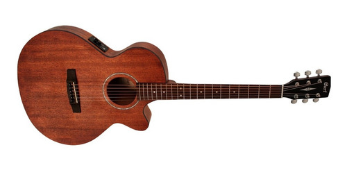 Guitarra Electroacústica Cort Sfx-mem-op Con Funda Y Envío