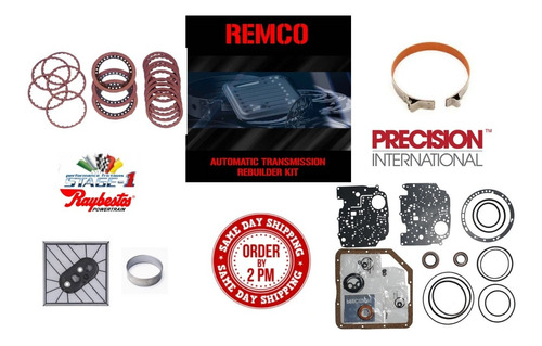 Kit Reparación Th350 Chevrolet 1968- Pickup Discos Rojos