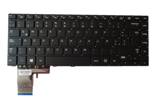 Teclado Samsung Np370r4e 370r43 370r Español Iluminad 370r4e