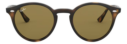 Lentes De Sol Marrón B-15 Ray-ban Rb218071073 Varilla Havana Armazón Havana