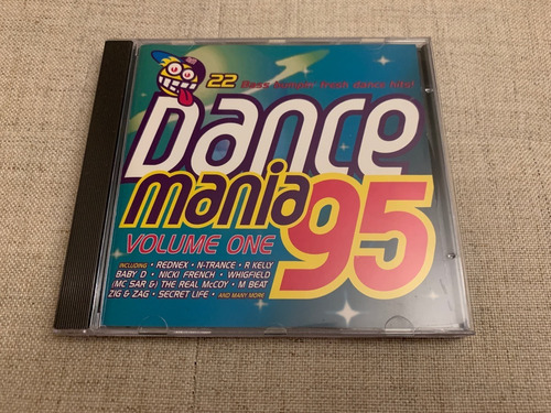 Cd Importado Dance Mania 95 Volume One Inglaterra Bom Estado