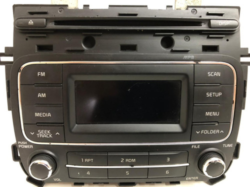 Rádio Cd Player Kia Cerato 2010 A 2014 Original Pz2