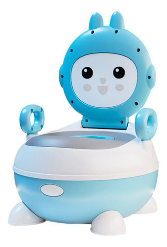 Troninho Penico Infantil Bebê Desfralde Merlin Azul Maxibaby