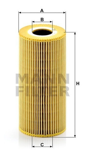 Imagen 2 de 10 de Filtro De Aceite Mercedes Benz C200 C250 D W202 Om605