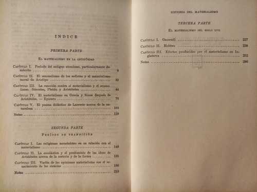 Historia Del Materialismo 1. Friedrich A Lange. Filosofía (Reacondicionado)