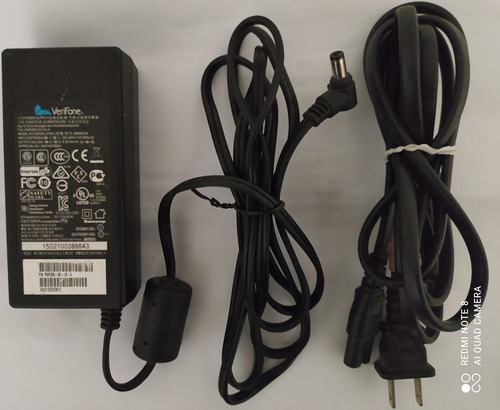 Cargador Original Verifone Para Punto De Venta Vx510 Vx520