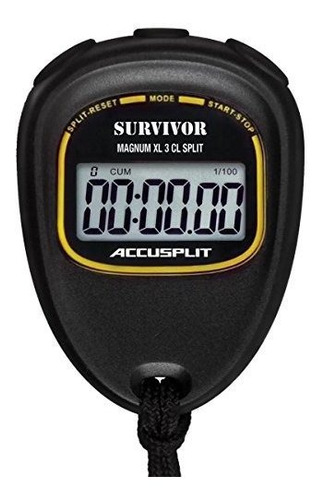 Accusplit Survivor S3cl Cumulative-lap Split Cronómetro Con 