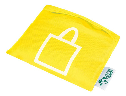 Bolsa De Compras Compactable En Tela Rpet Pack 5 Unds