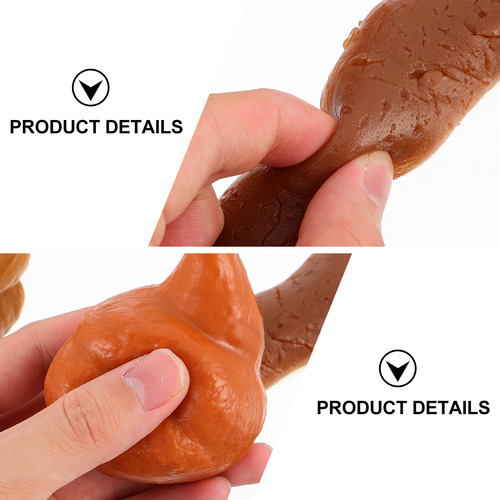 Accesorios De Simulación Para Excrementos Trick Toys, 4 Unid