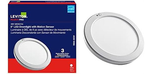 Leviton Led Downlight Con Sensor De Movimiento, Ronda De 8