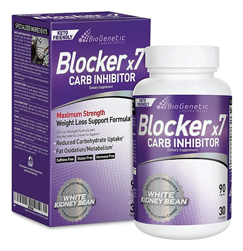 Biogenetic Labs Carb Blocker X7 - White Kidney Bean Cheat P