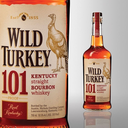 Whisky Wild Turkey 101 Bourbon 750ml
