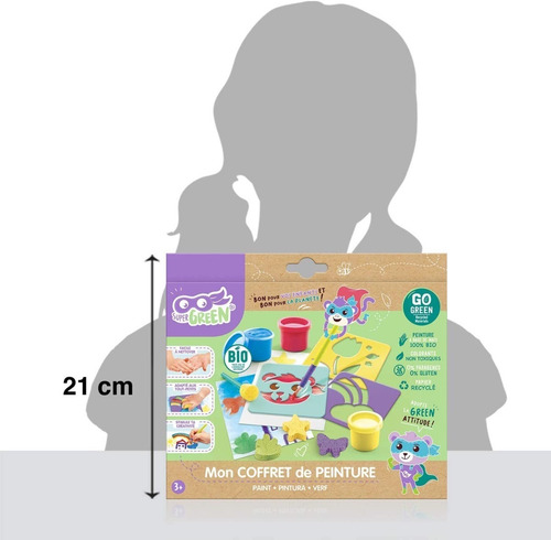 Imagen 7 de 7 de Super Green Organico Kit De Pintura