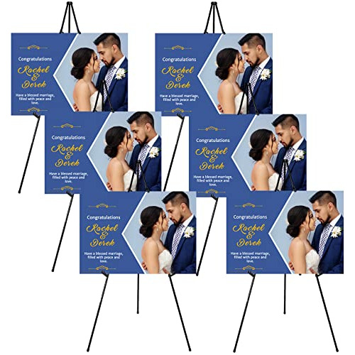 2022 Version Display Easel Stand For Wedding Sign Poster,63 