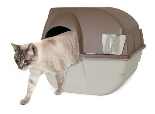 Omega Paw Regular Roll 'n Clean Litter Box For Cats