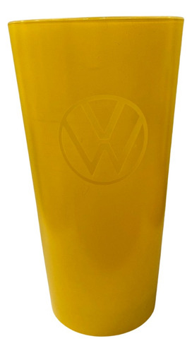 Copo Amarelo Com Led Original Volkswagen Collection