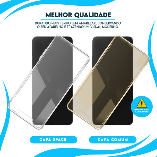 Capa Space Hybrid Anti-impacto P/ Galaxy S25 Ultra S938 6.9