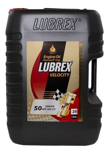 Aceite para motor Lubrex mineral 20W-50 para autos, pickups & suv