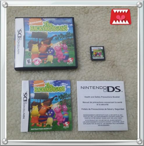 Jogo The Backyardigans Nickelodeon Nintendo Ds Educativo 