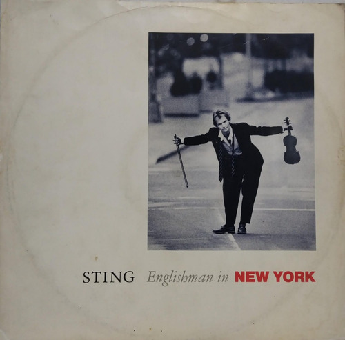 Sting  Englishman In New York Lp England 45 Rpm 12 1988 Uk