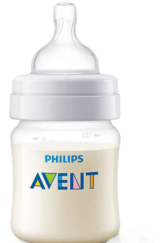 Mamadera Con Sistema Anticolicos Philips Avent 125 Ml 0m+