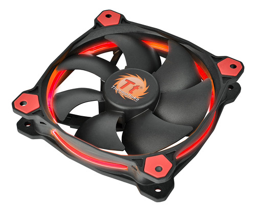 Ventilador Thermaltake Riing 12 Series Red High Static Press