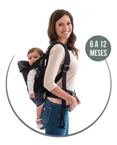 Canguru Baby Carrier Supreme Comfort 4 Em 1 Preto - Nuk