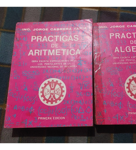 Libro Practicas De Algebra Y Aritmética Cabrera Tapia