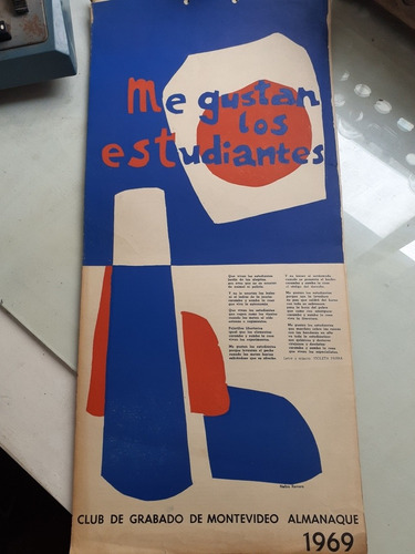 Almanaque Club De Grabado De Montevideo 1969/falta Febrero