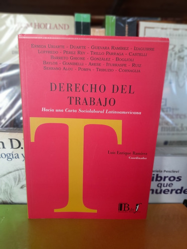 Derecho Del Trabajo. Luis E. Ramírez. Editorial Bdef.
