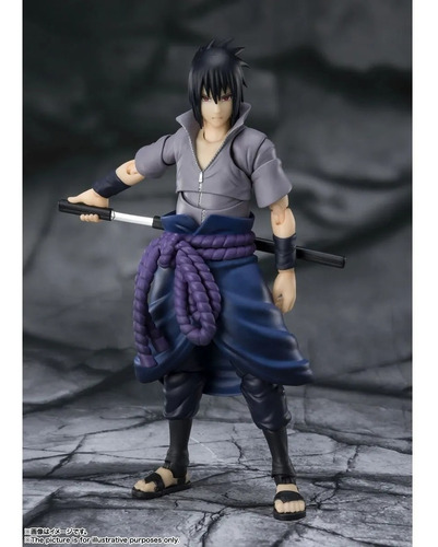 Imagen 6 de 6 de Naruto Shippuden S.h. Figuarts Sasuke Uchiha Bandai