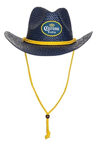 Sombrero De Vaquero De Playa De Paja Extra Corona Para Hombr