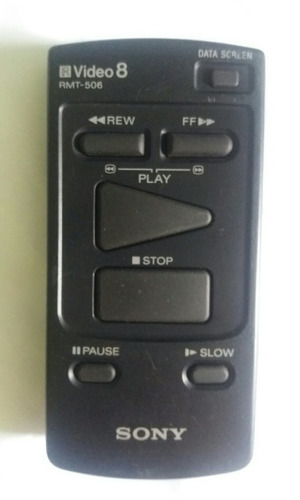 Control Remoto Sony Video 8 Rmt-506 Original Oferta 