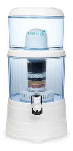 Filtro Purificador De Agua Ecotrade 14 Litros 