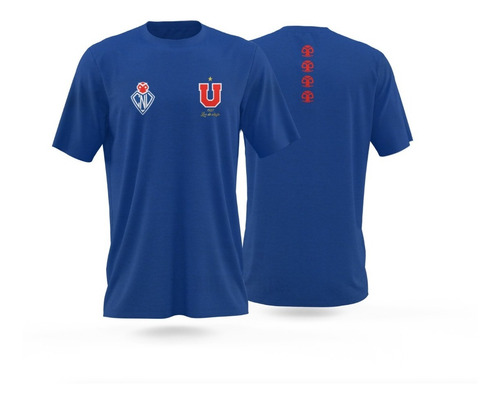 Polera Universidad De Chile Infantil Unisex Dis1