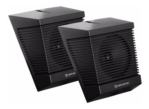 Caixa Acústica Preta Hayonik Ambience Line Rms Sa140t 10w