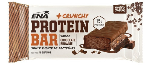 Energy Bar 16u. Ena Sport Proteína Barra Chocolate Brownie