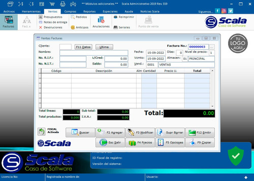 Imagen 3 de 9 de Sistema Administrativo Scala Soft Licencia Perpetua